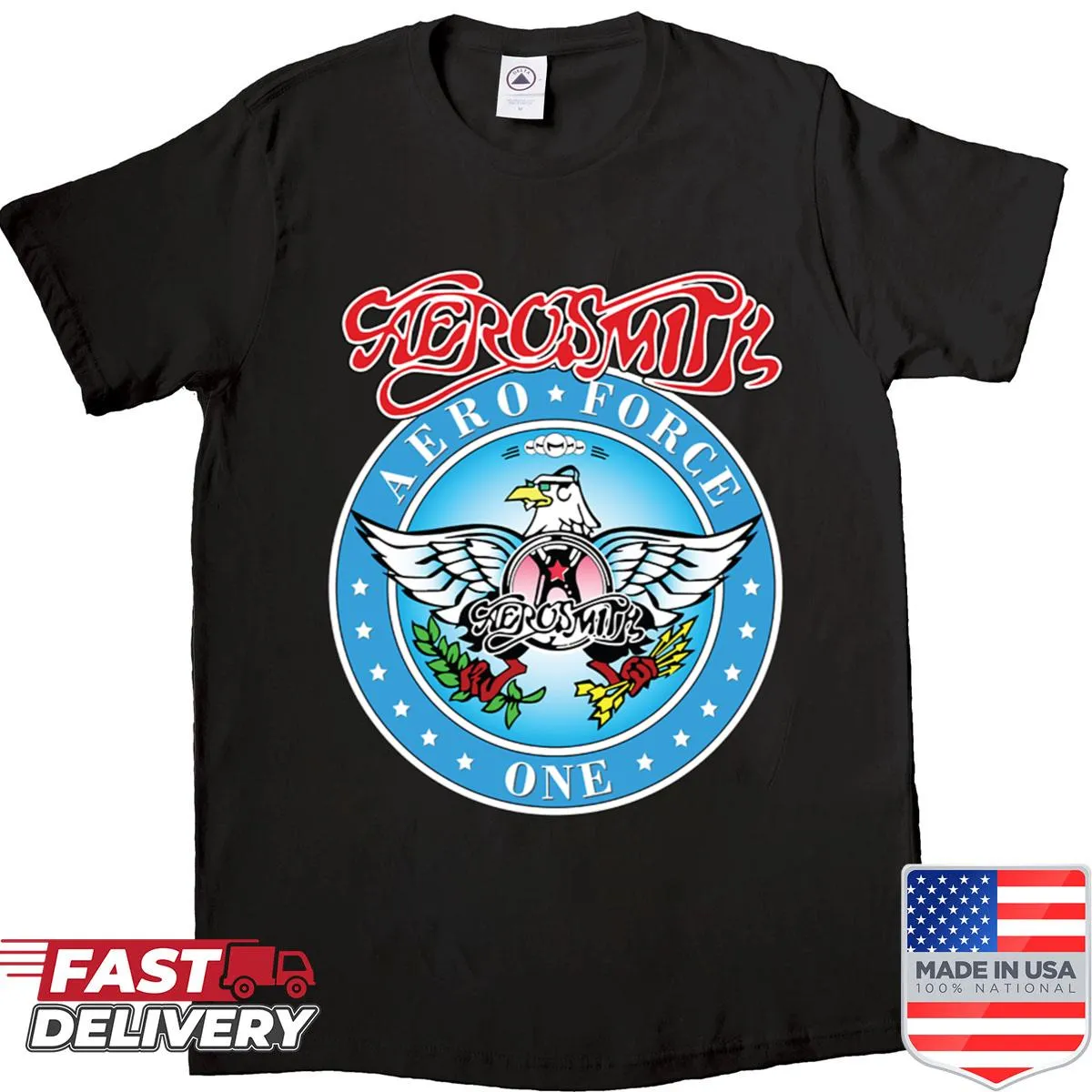 Graphic of Garth from Waynes World on a humorous t-shirt