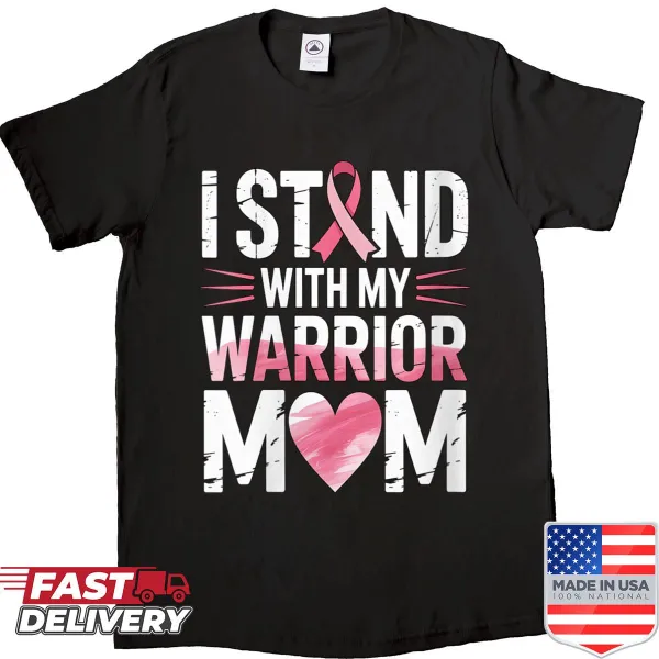 Breast cancer awareness shirt with bold typography