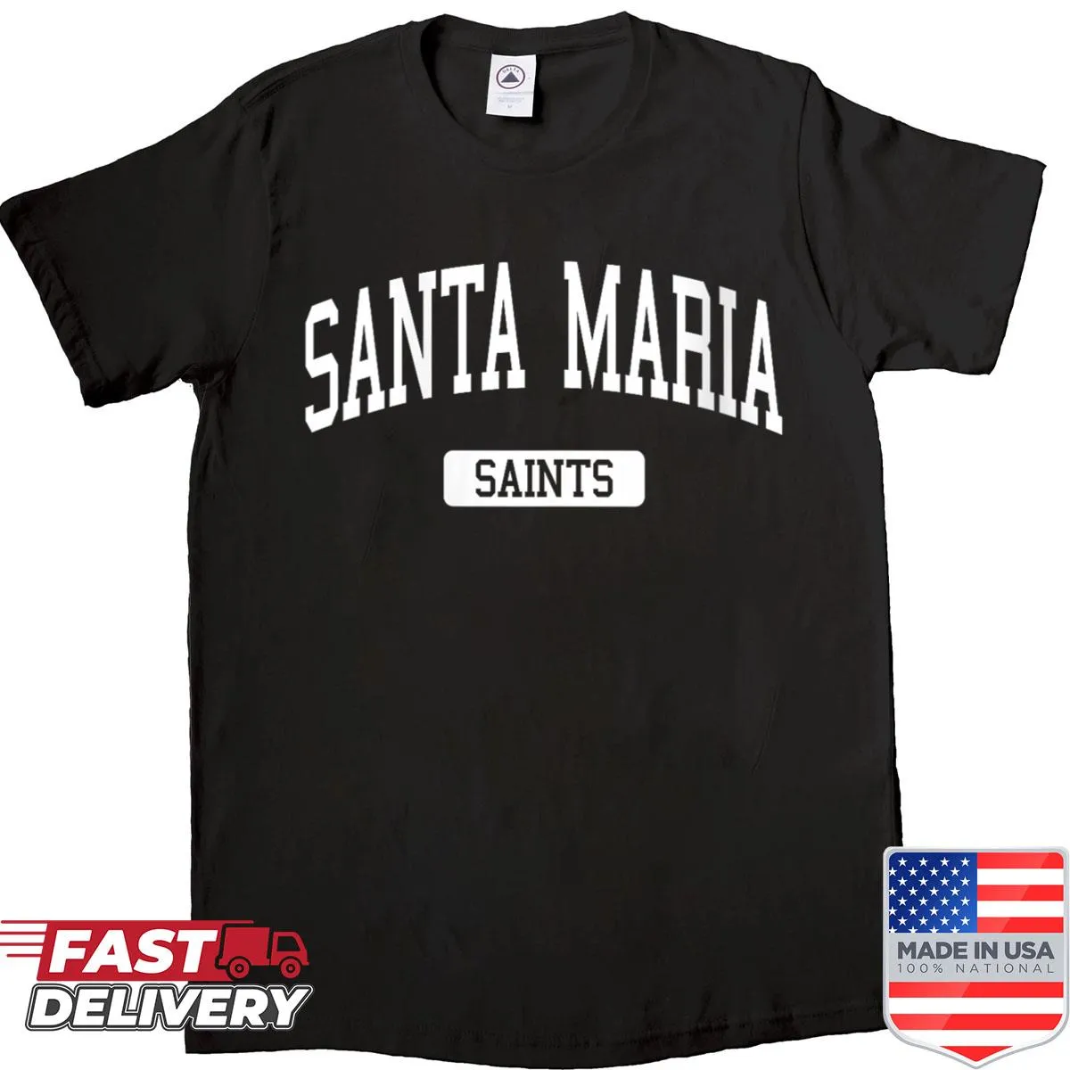 Santa Maria High School varsity sports shirt for women