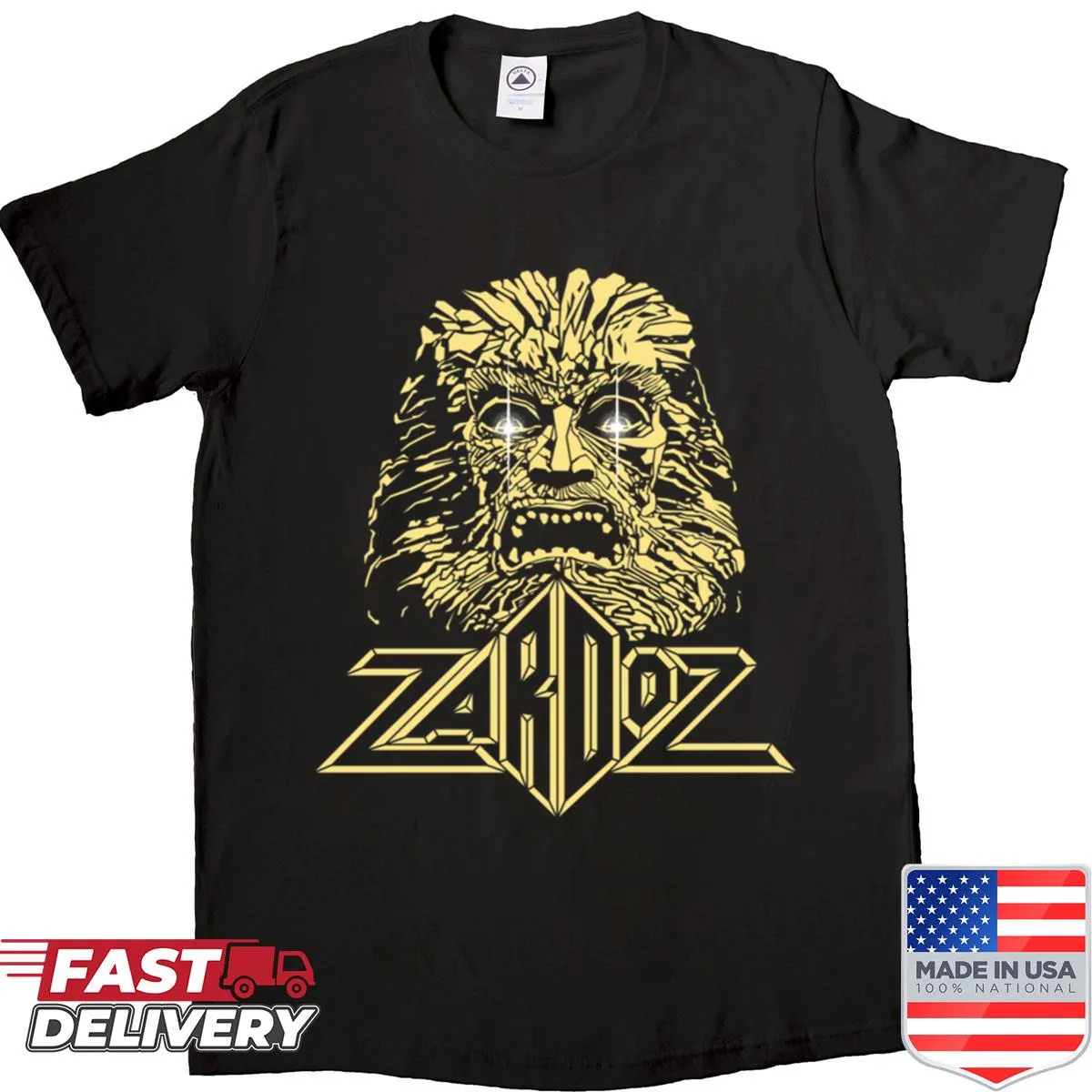 Zardoz-inspired graphic T-shirt