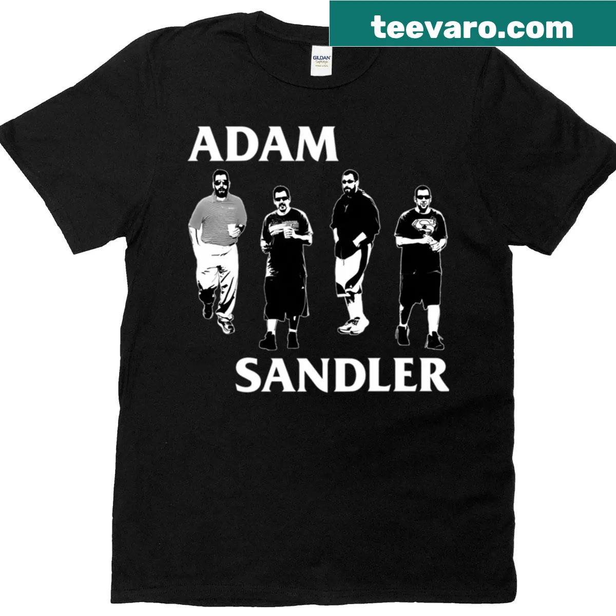 Vintage-inspired T-shirt featuring 90s comedy design — on a men's t-shirt