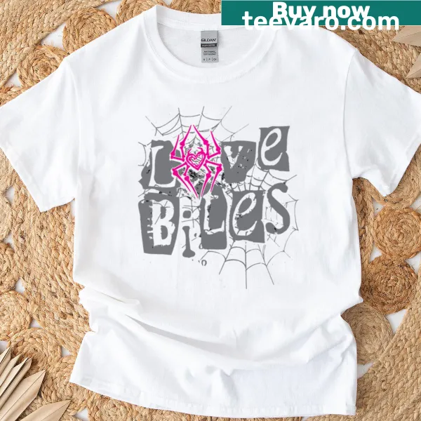 Aj Lee inspired t-shirt with playful Love Bites graphic