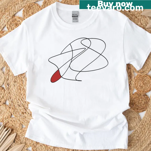 Illustration of Albert Einstein on a t-shirt