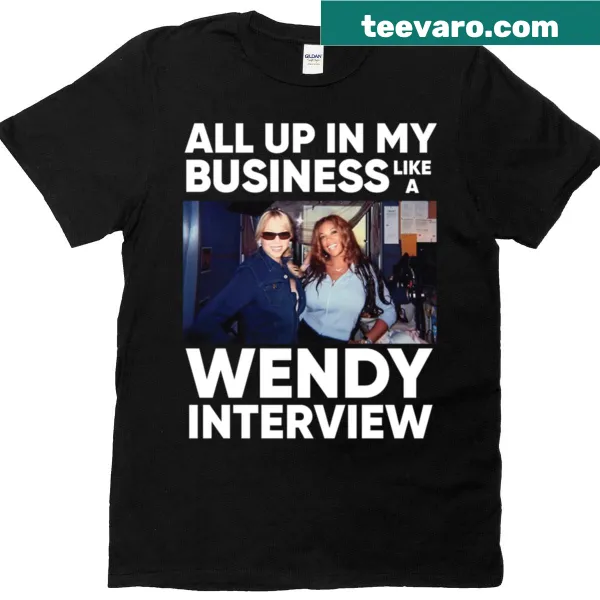 Funny T-shirt with phrase about nosy questions
