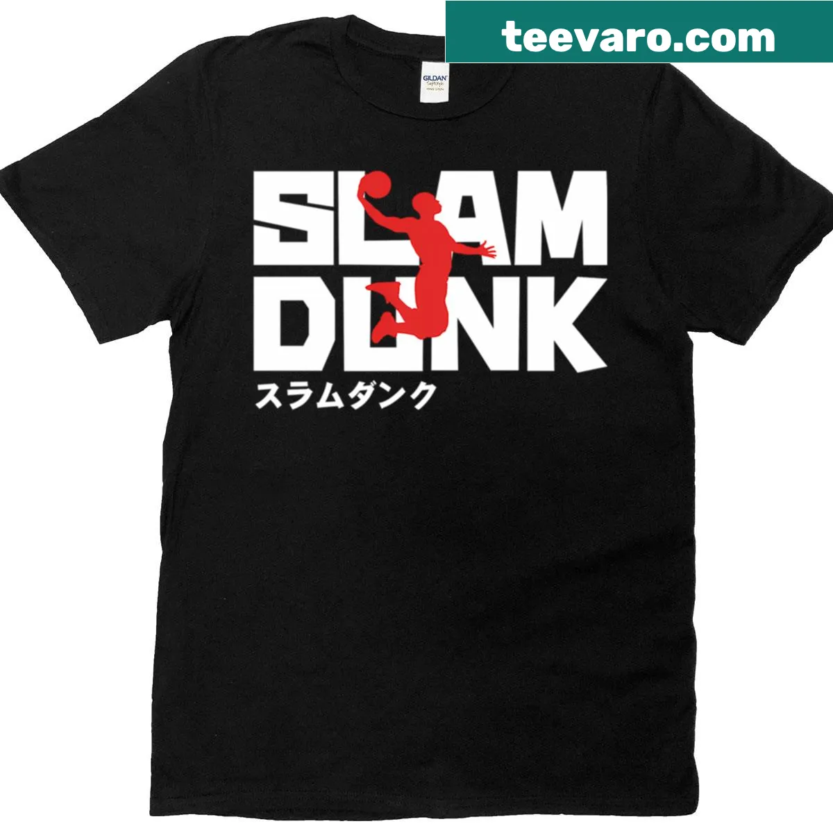 Vintage basketball t-shirt for youth with manga vibes design — on a men's t-shirt
