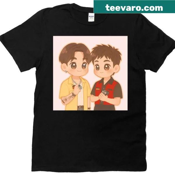 Cute chibi character t-shirt for anime fans