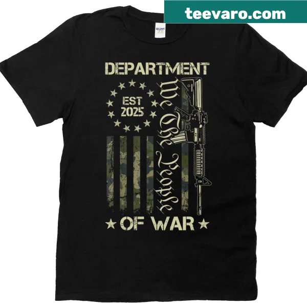 Camouflage USA flag graphic T-shirt