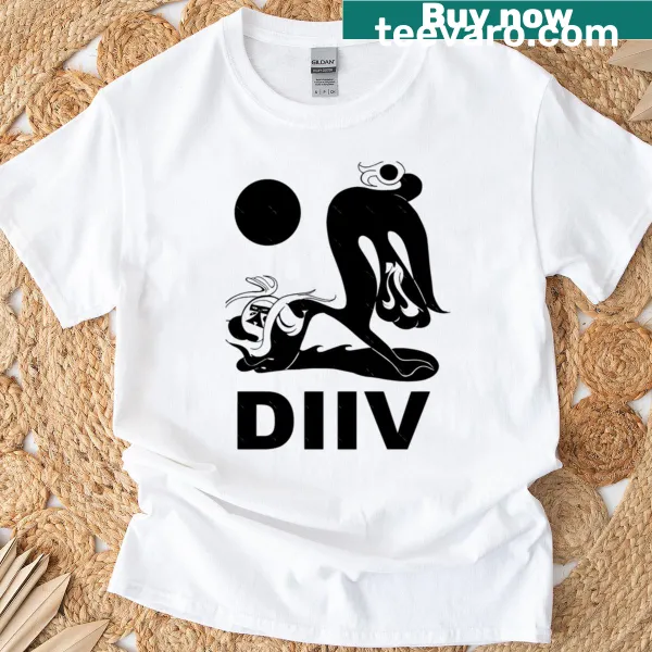 Minimalist Diiv shirt featuring stylish typography