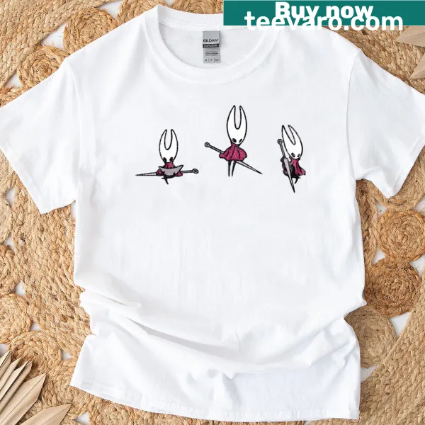 Hornet character graphic from Hollow Knight for a T-shirt