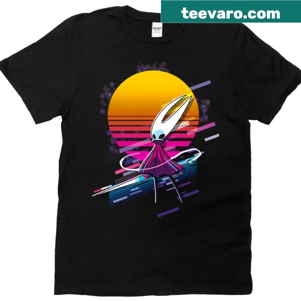 Retro shirt featuring Hornet from Hollow Knight Silksong
