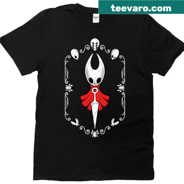Oversized T-shirt featuring Hornet from Hollow Knight