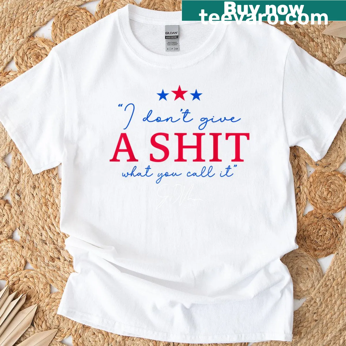 Bold humorous shirt with edgy text expressing a strong opinion. — on a men's t-shirt