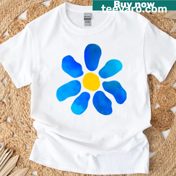 Artistic typography design on I James Flower T-shirt