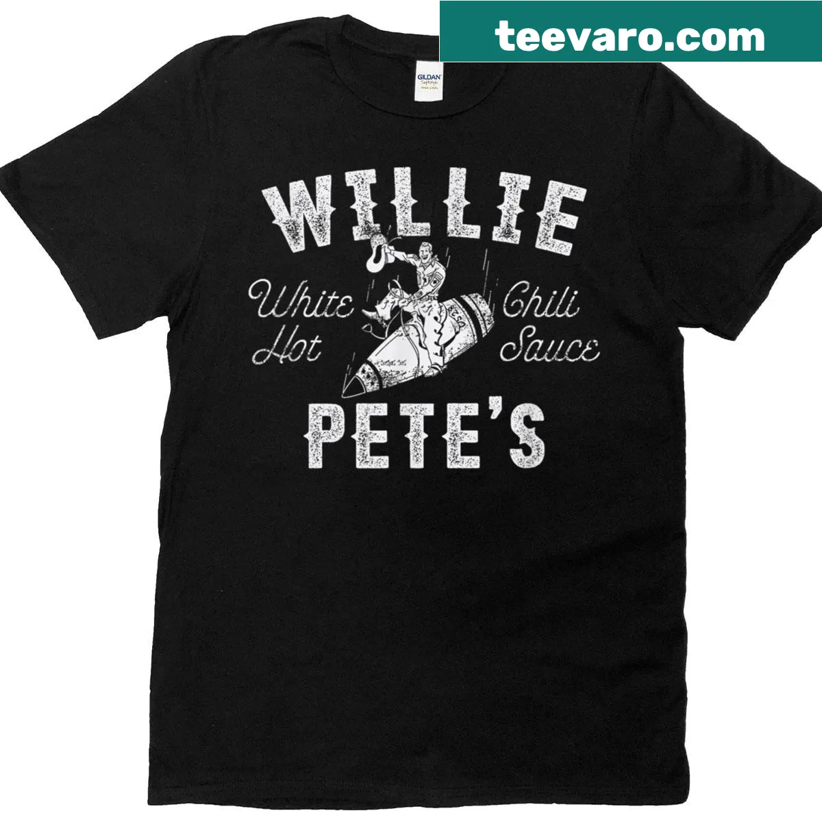 Creative T-shirt featuring the Inkfidel Willie Petes design celebrating art — on a men's t-shirt