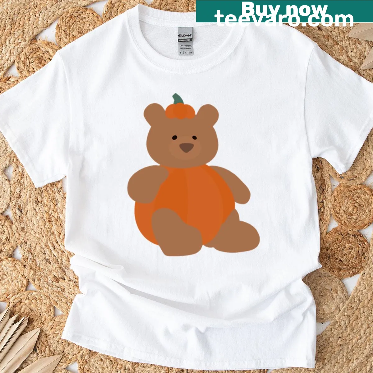 Cute cartoon bear design on a kids' shirt — on a men's t-shirt