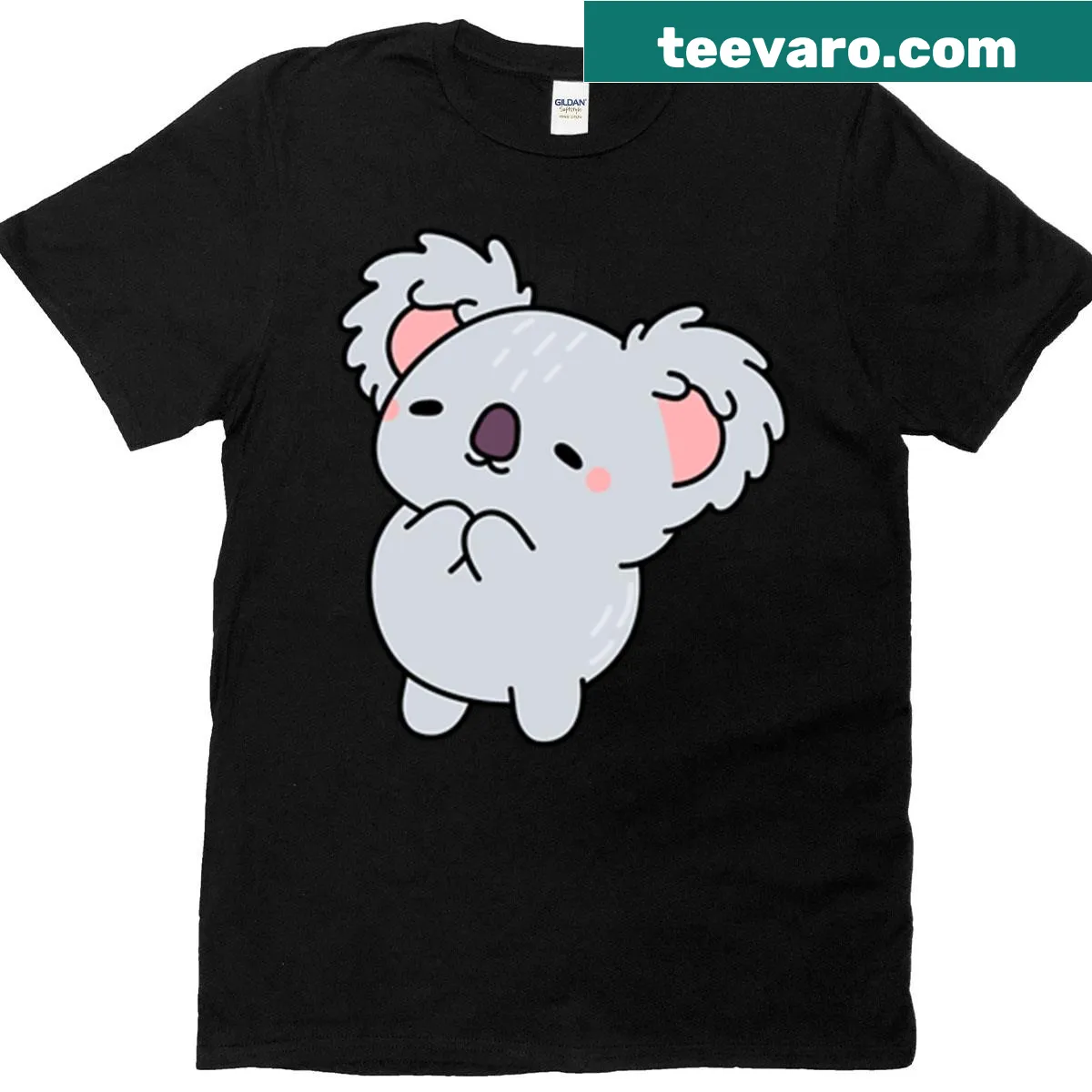 Kawaii Art T-shirt with cute illustrations — on a men's t-shirt