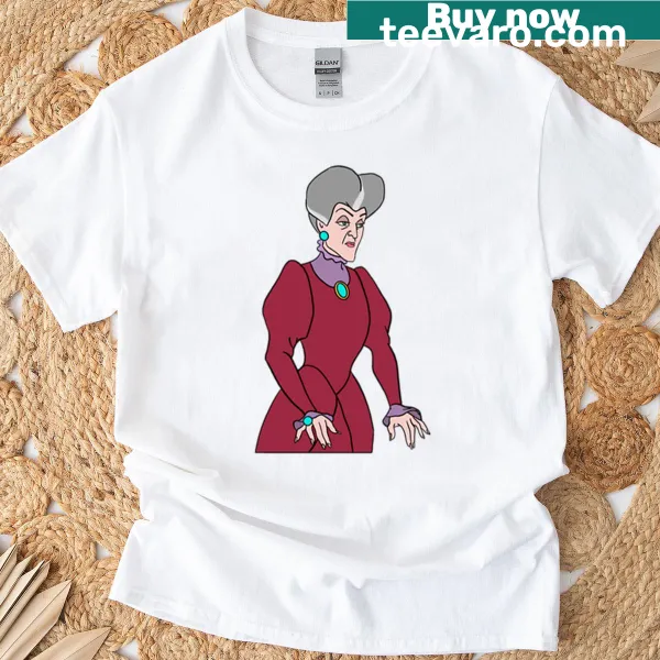 T-shirt featuring a design inspired by Lady Tremaine from a classic fairy tale