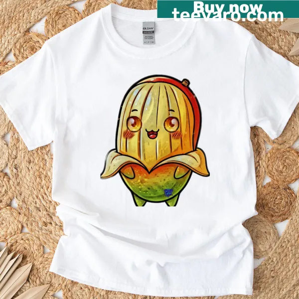 Chibi mango character illustration on a cute T-shirt