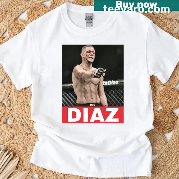 Bold Nate Diaz 209 t-shirt celebrating MMA fighter and area code