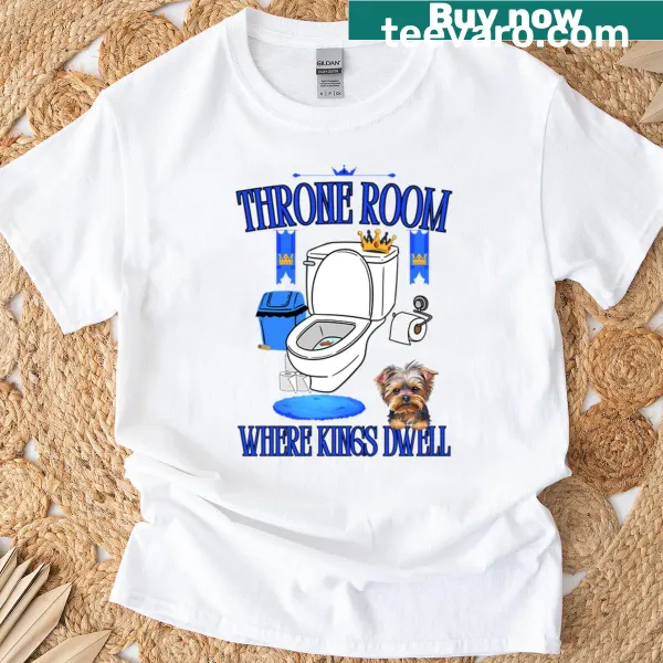 Funny T-shirt with a bathroom humor meme