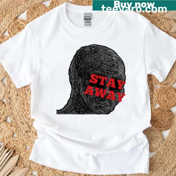 Edgy T-shirt with a graphic reading 'Toxik69 Stay Away'