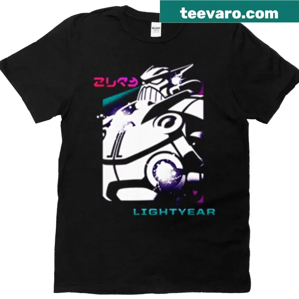 Graphic Zurg Spray T-shirt with humorous character design