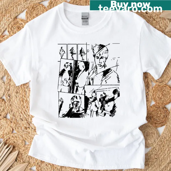 Retro 80s music video inspired Aha Take On Me t-shirt