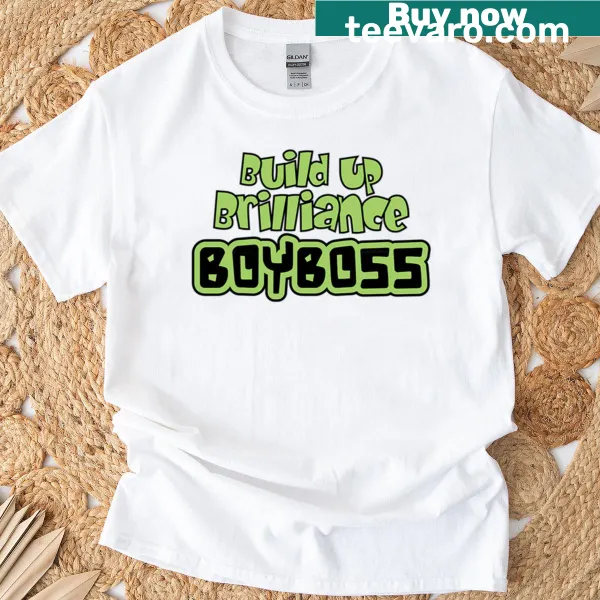 Cartoon graphic with 'Build Up Brilliance' text for ambitious youth
