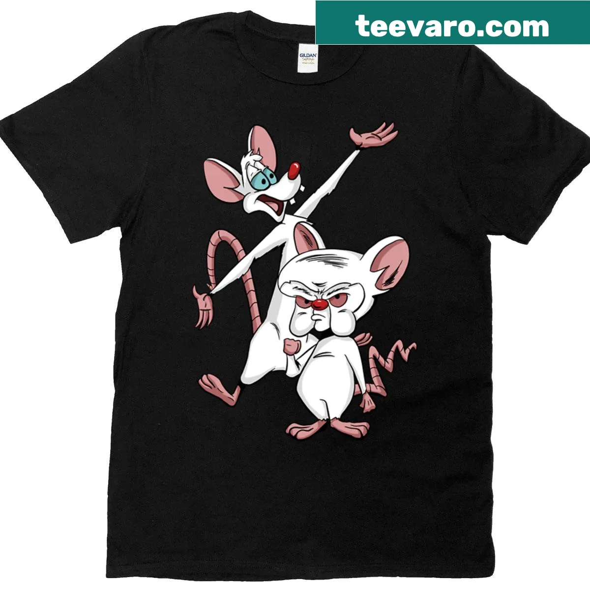 Playful Cartoon Mice T-shirt design for kids — on a men's t-shirt