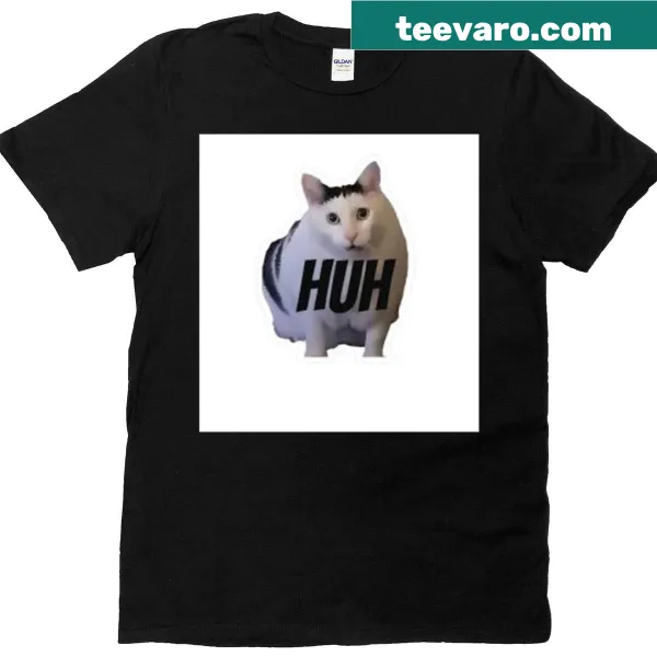 Cute cat sticker design t-shirt for cat lovers