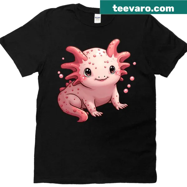Cartoon-themed t-shirt featuring cute characters in a playful design