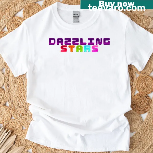 Star logo design on a playful T-shirt
