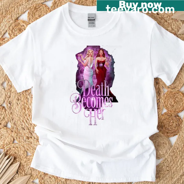 Logo T-shirt for the musical 'Death Becomes Her'