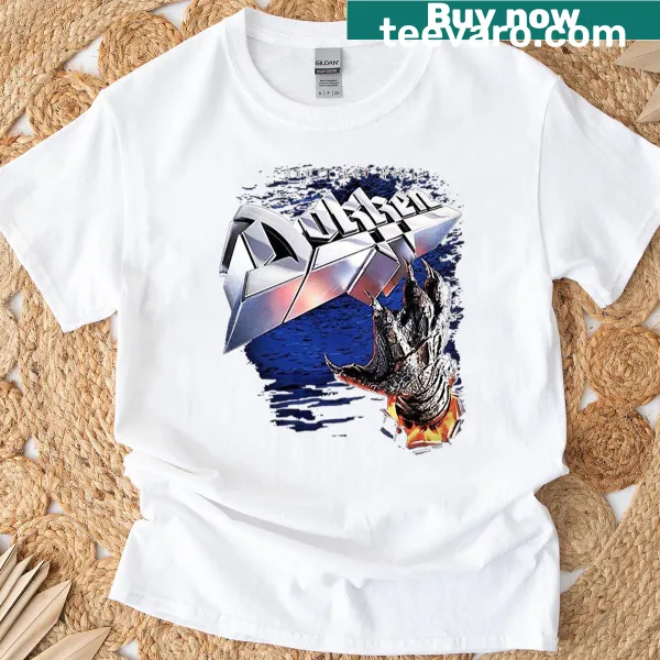 Bold graphic design representing the band Dokken on T-shirt