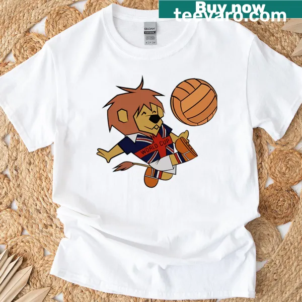 Retro England World Cup 1966 T-shirt celebrating football victory