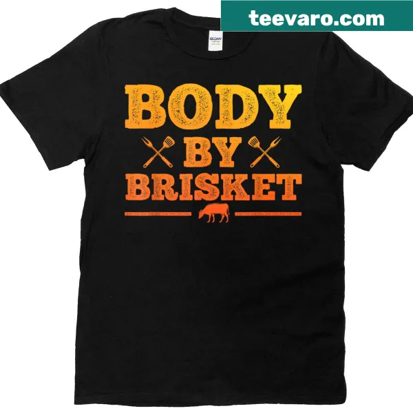 Humorous T-shirt featuring grilling meat artwork for BBQ enthusiasts.