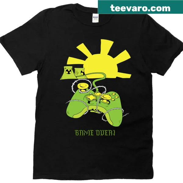 T-shirt featuring a bold 'Game Over' graphic for gamers.