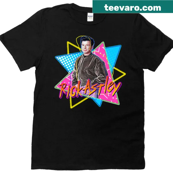 Artistic fanart tribute to Rick on a T-shirt