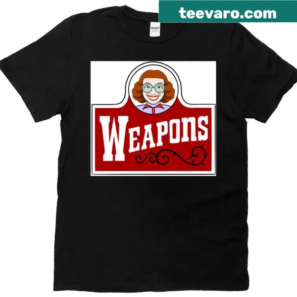 Gladys logo T-shirt from Weapons Wendys with playful design