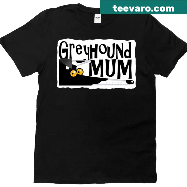 Funny shirt for greyhound enthusiasts with playful graphic