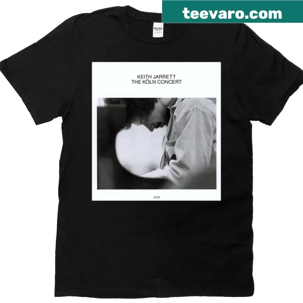 Keith Jarrett Kln Concert graphic T-shirt design