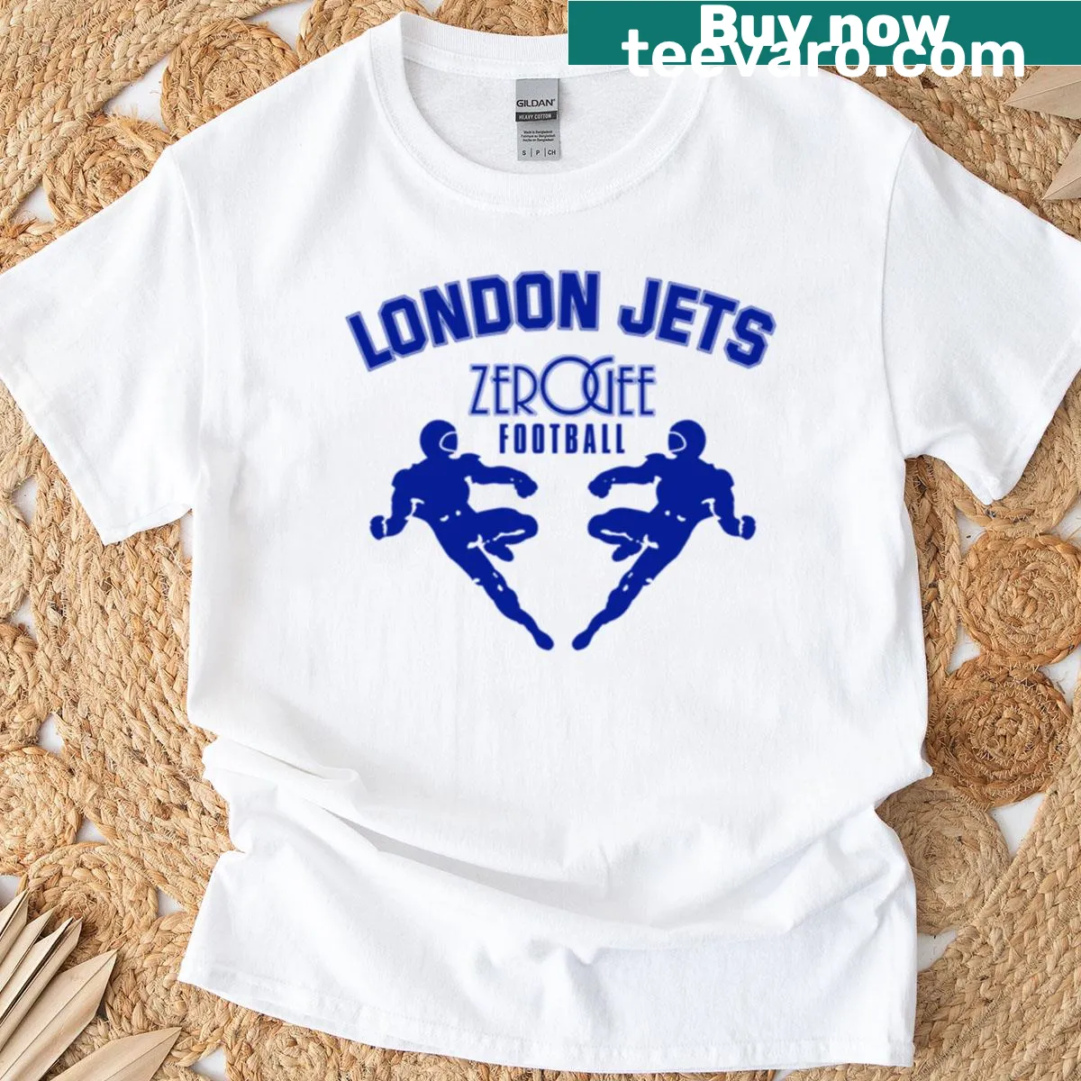 Typography design featuring London Jets from Red Dwarf. — on a men's t-shirt