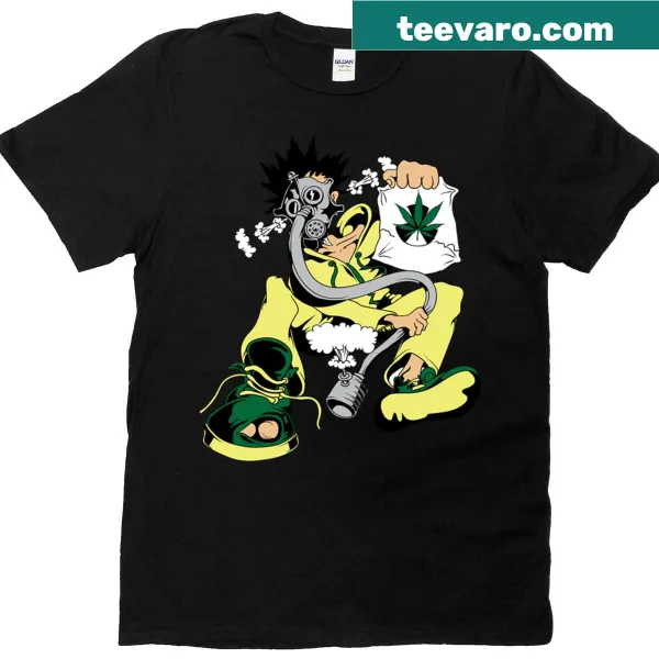Mask Man T-shirt featuring a whimsical illustration of a masked character