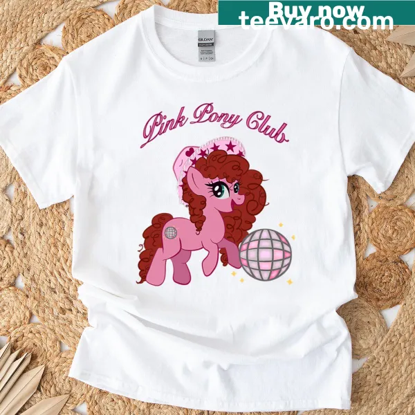 Cartoon T-shirt featuring My Little Pony graphics