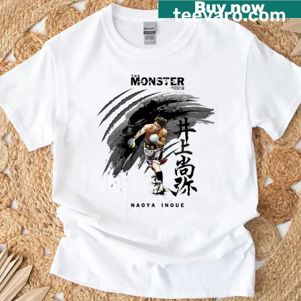 Boxing-themed T-shirt dedicated to Naoya Inoue