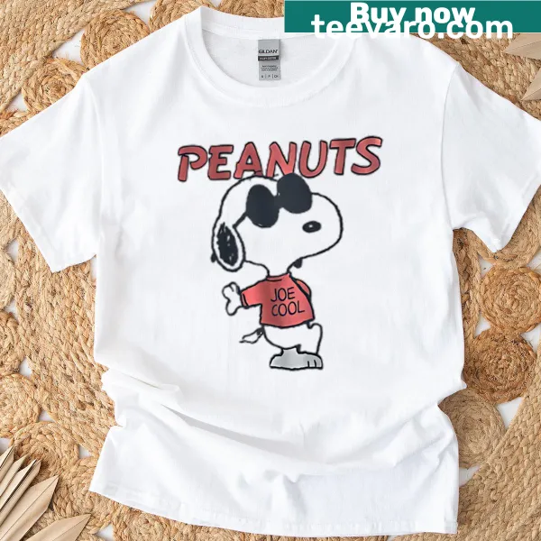 Snoopy T-shirt featuring Joe Cool graphic illustration
