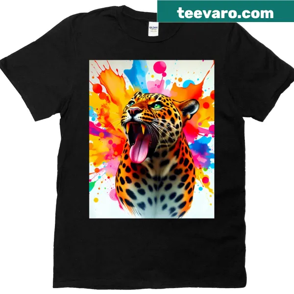Pop Art Predator T-shirt with edgy sci-fi graphics