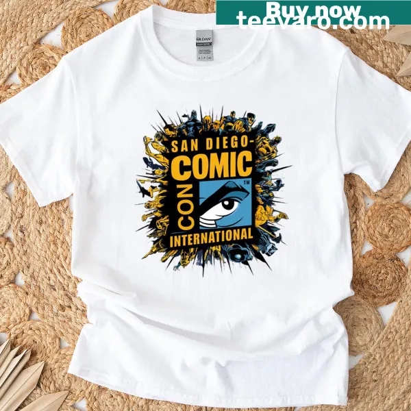 Graphic inspired by San Diego Comic International Event