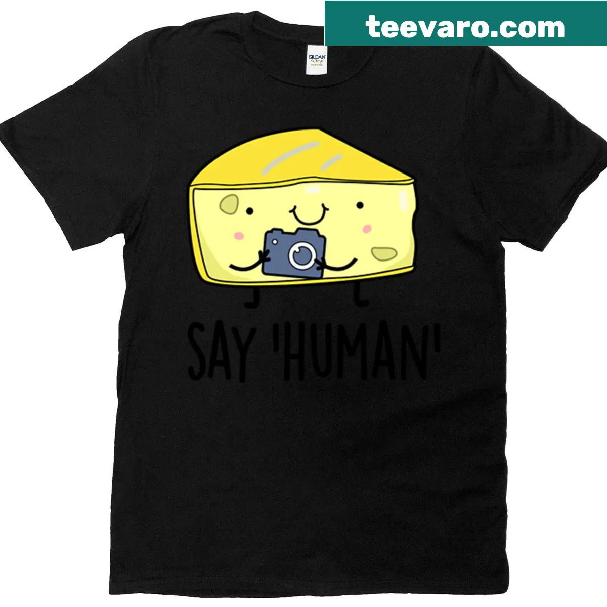 Funny photography pun graphic on a casual t-shirt — on a men's t-shirt
