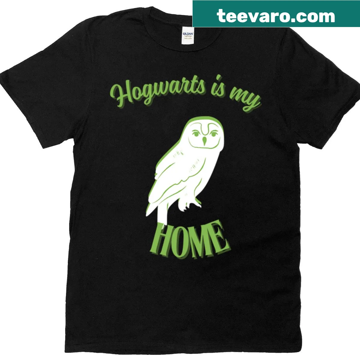 Slytherin-themed t-shirt with bold graphic design — on a men's t-shirt